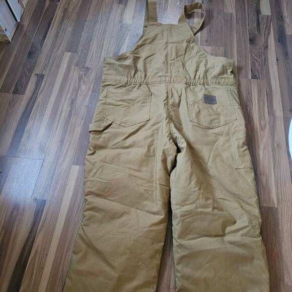 Work N' Sport Men's Flex Duck Bib Overalls 3XLR - NWOT - Picture 4 of 4